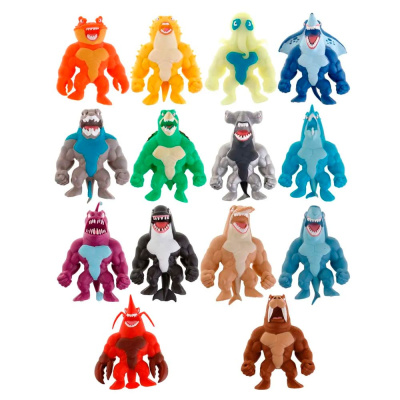 Monster flex aqua тянущиеся фигурки в ассортименте1toy Т23255 1